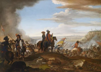 Les troupes du grand-duc Cosme III de Toscane au combat